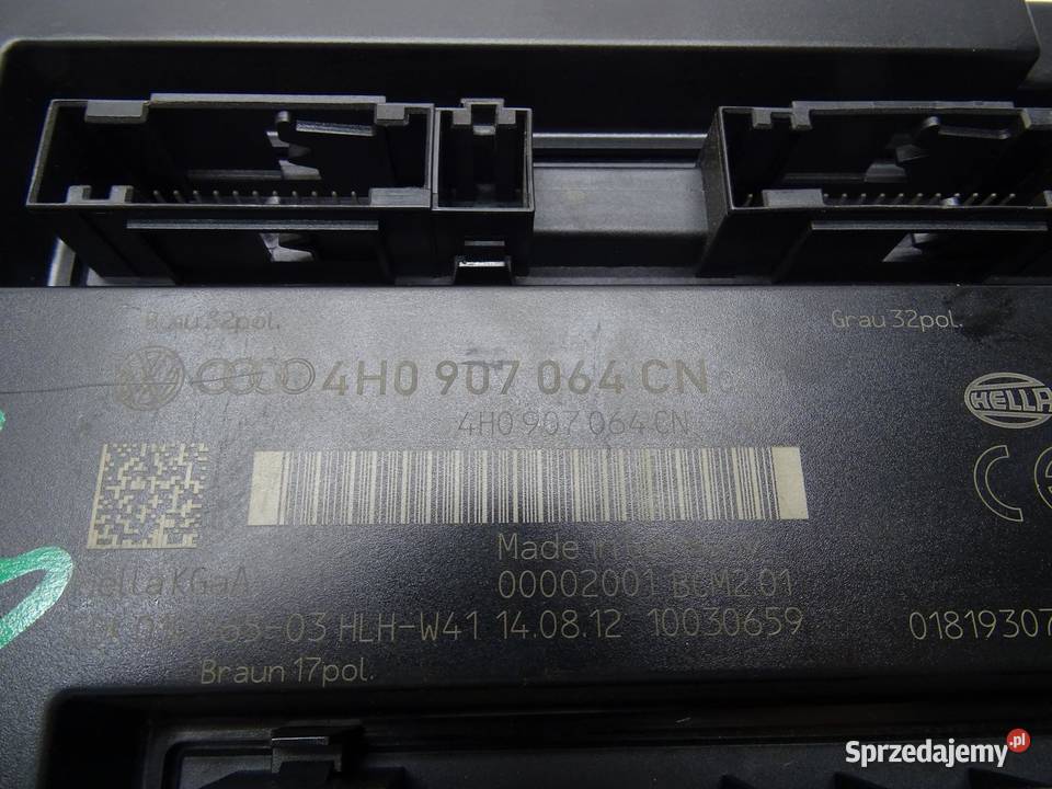 MODUŁ STEROWNIK KOMFORTU BCM 4H0907064CN AUDI A6 małopolskie