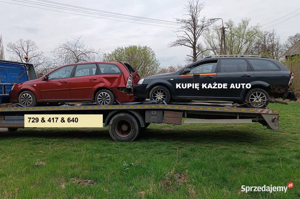 Daewoo Nubira Lanos 16 16V silnik w stanie lakier metallic Osieck sprzedam