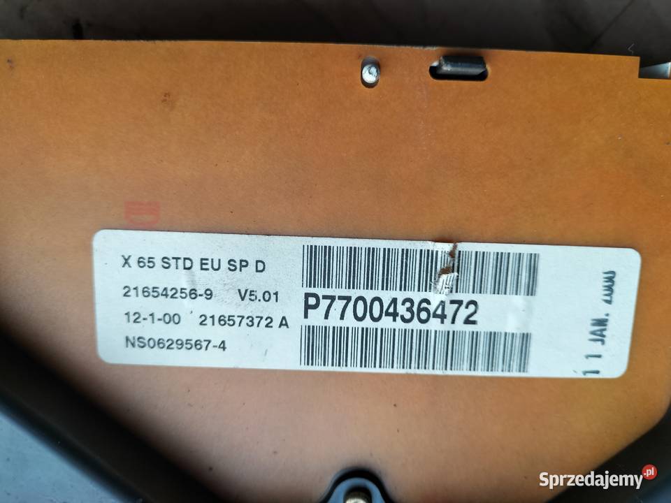 RENAULT CLIO 2 19DTI LICZNIK ZEGARY P7700436472 Kamień-Kolonia