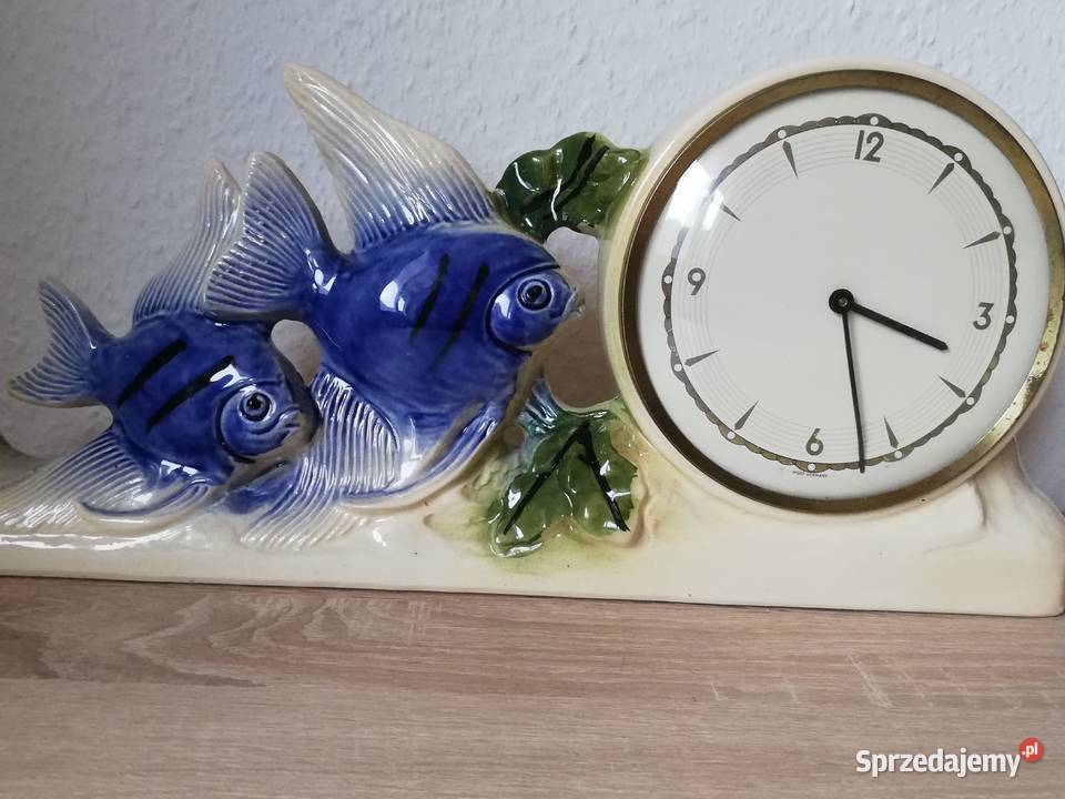 Kominkowy zegar nakręcany Ropa