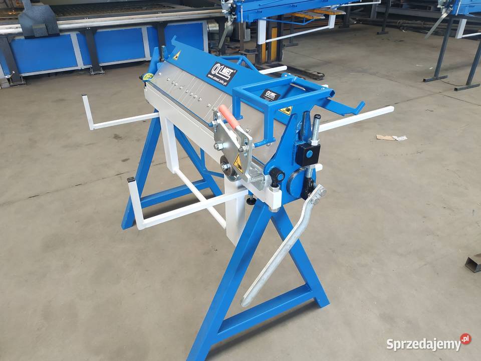 Zaginarka segmentowa 110015 mm z nożem krążkowym