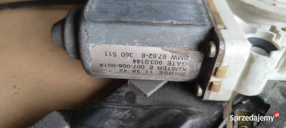 Podnośnik szyby lewy przód BMW 5 E39 osobowe Pawłowice