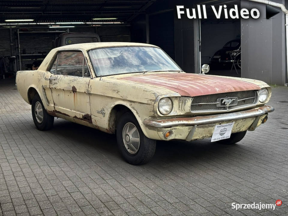 Ford Mustang 008 FORD MUSTANG COUPE 1966 805 I Mustang lubuskie Sulechów