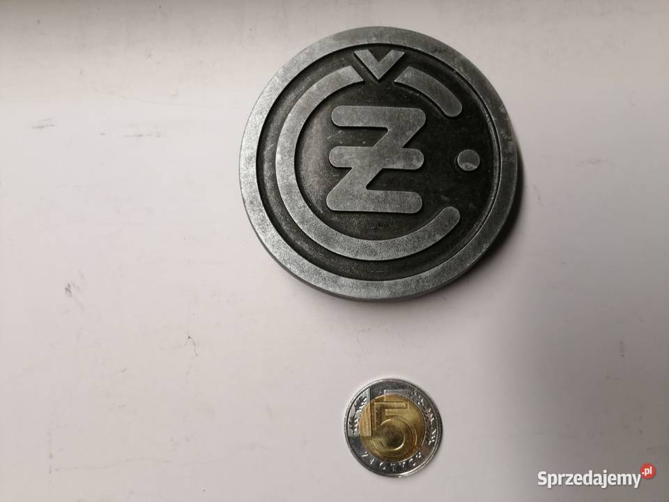 Klamra metalowa do pasa emblemat CZ Jawa Paski