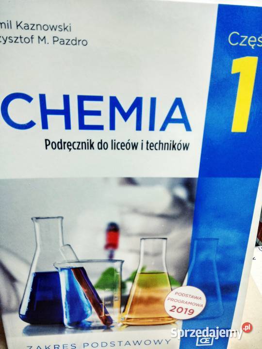 Chemia Pazdro podręczniki szkolne ponadpodstowa Warszawa