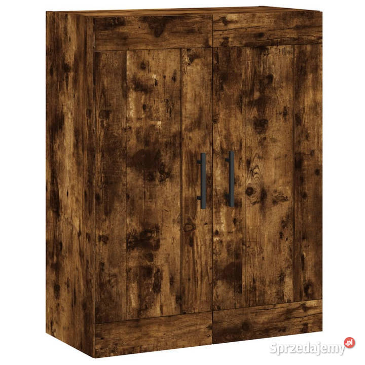 Witrynka przydymiony dąb 695x34x180 materiał mazowieckie
