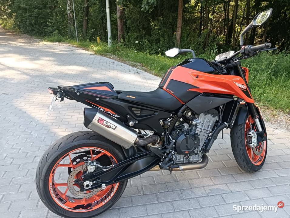 KTM 790 DUKE super stan niski przebieg 2020r Rok produkcji 2020 kujawsko-pomorskie Bydgoszcz