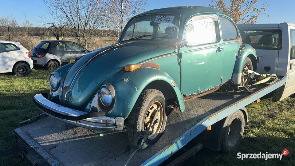 VW 1976 VOLKSWAGEN BEETLE Garbus 1600cm3 Piotrków Trybunalski sprzedam