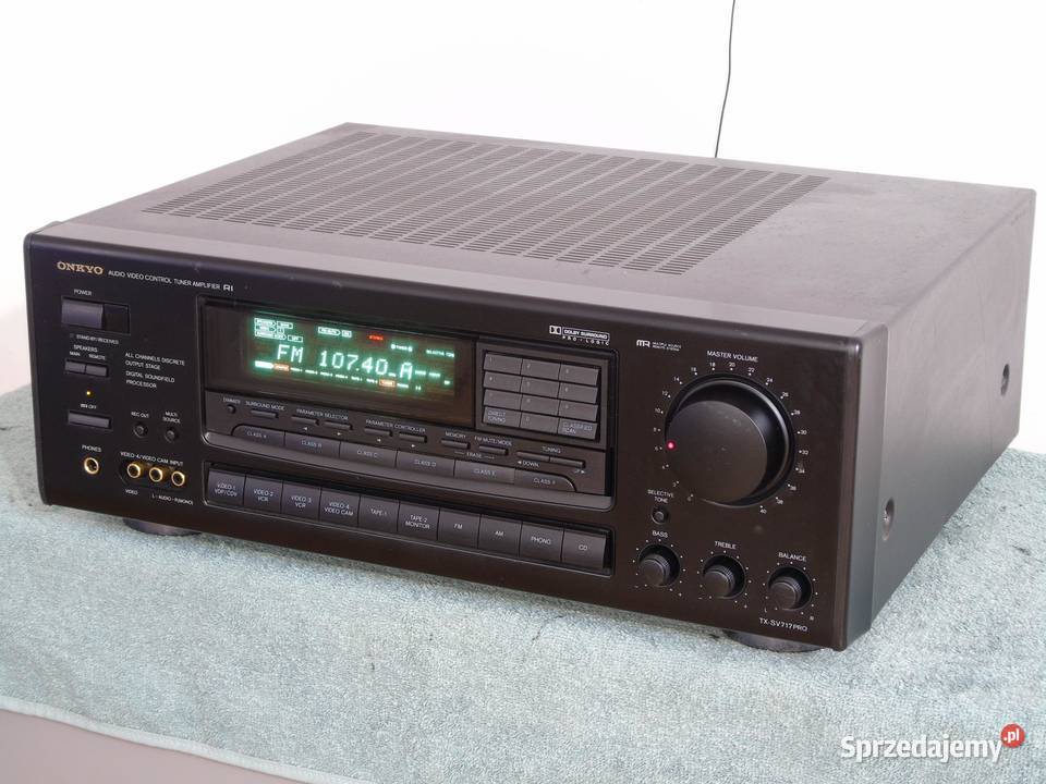 Amplituner Onkyo TXSV717 PRO mocny 340 wat Jasło