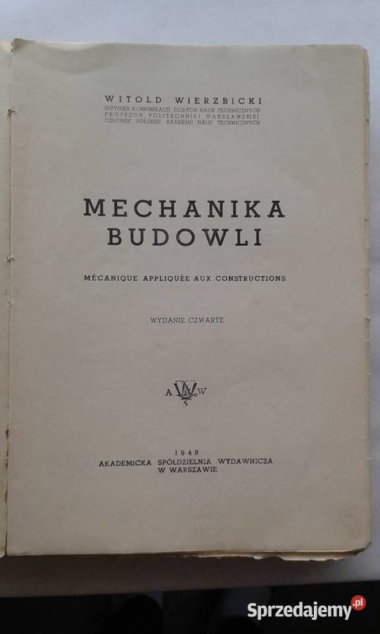 Mechanika budowli i Wstęp do dynamiki budowli miękka