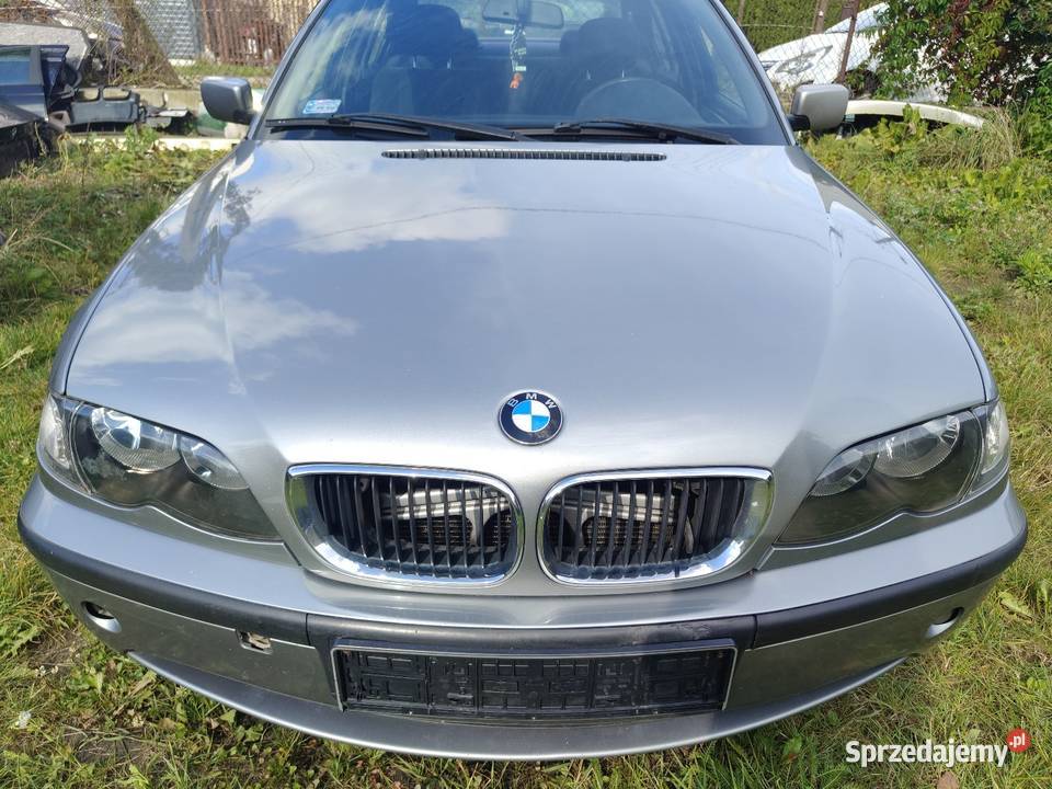 Bmw e46 maska przód lift sedan kombi silbergrau łódzkie Aleksandrów Łódzki