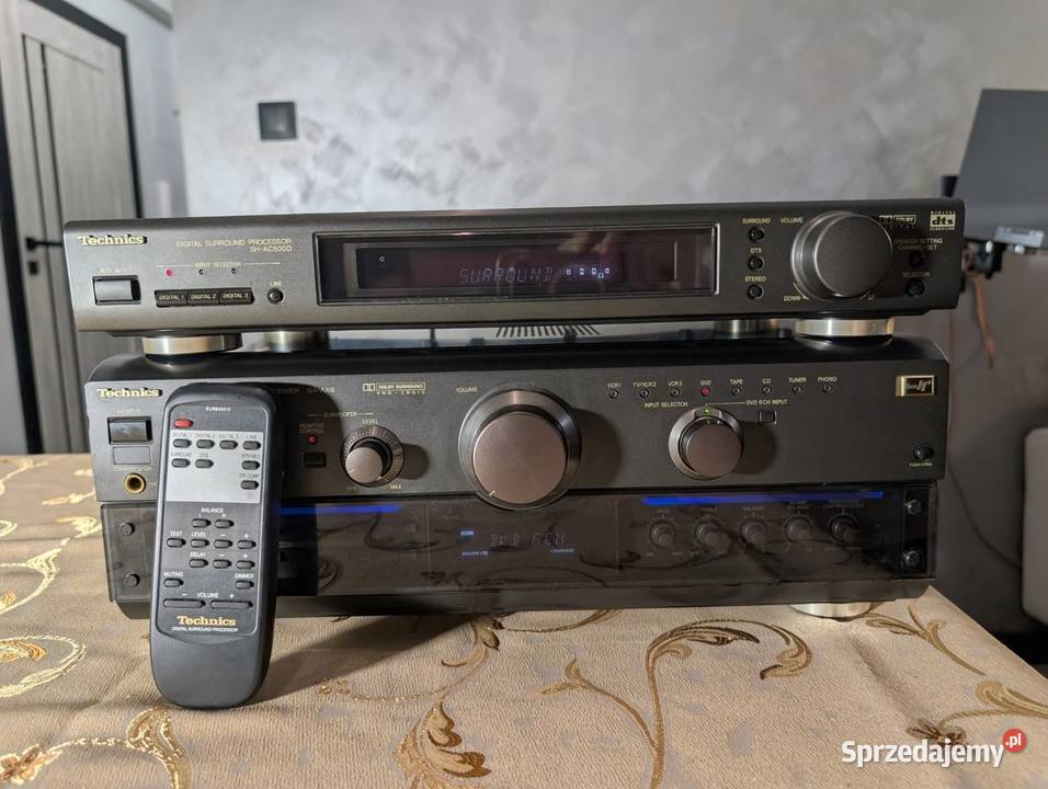Technics SAAX6 Technics SHAC500D Amplitunery opolskie Kolonowskie