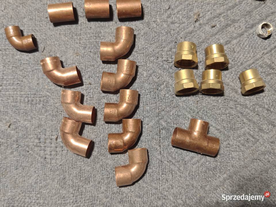 Kształtki trójniki PEX quik PP miedz Rury i kształtki świętokrzyskie Włoszczowa sprzedam