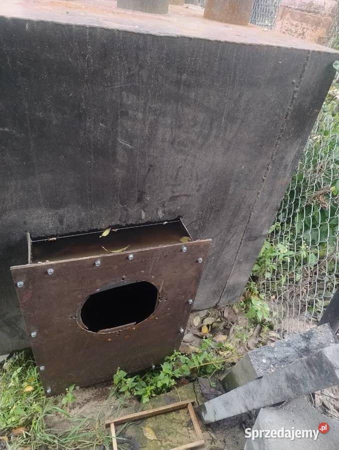 Piec nadmuchowy do suszarni na drewno Rozbitówka