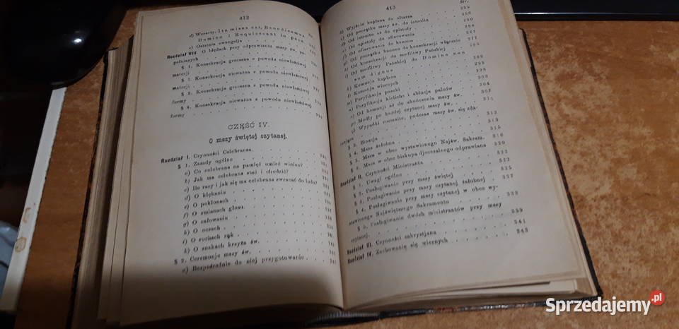 Ceremonjał ParafjalnyT 12 Wwa 1892 i 1894 psk wielkopolskie Iwno
