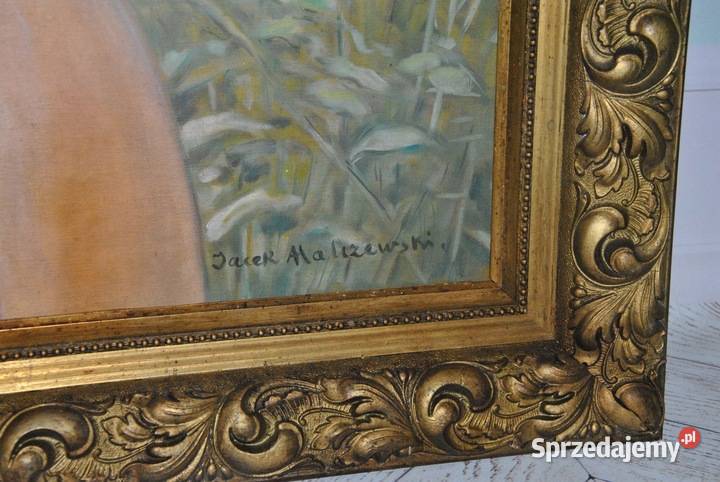 Jacek Malczewski ZALOTY Pałacowy Stary Obraz i Kraków sprzedam