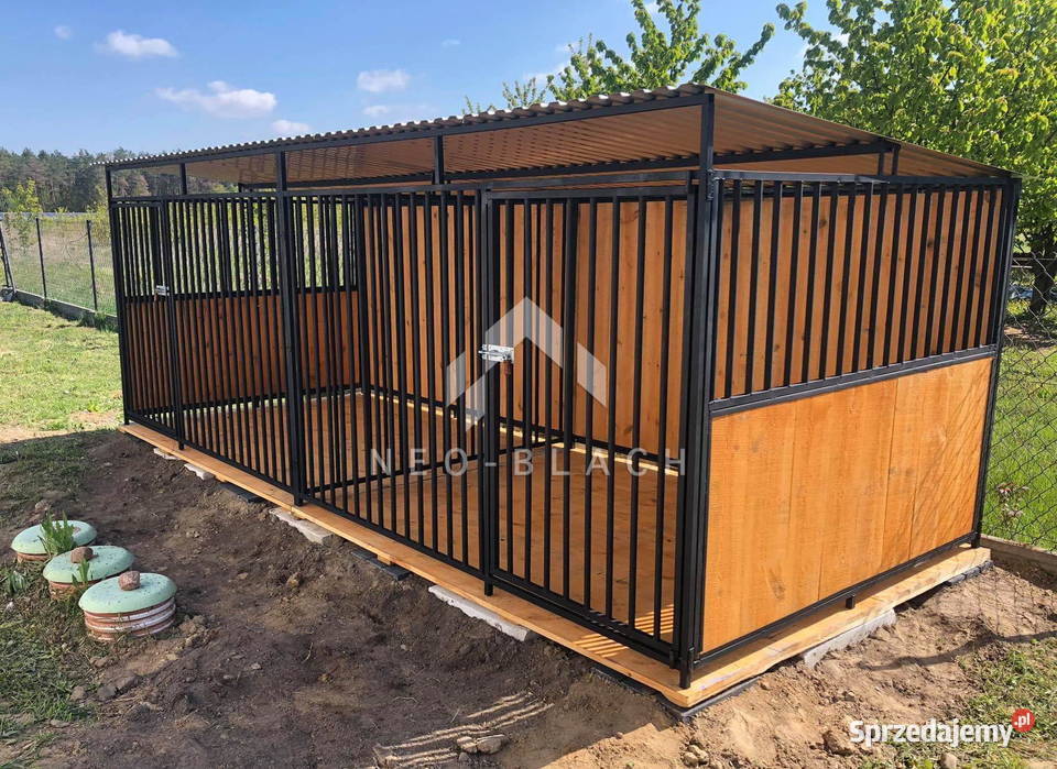 Kojec Psa 2w1 6x2m Klatka XXL NB130 Drawsko Pomorskie