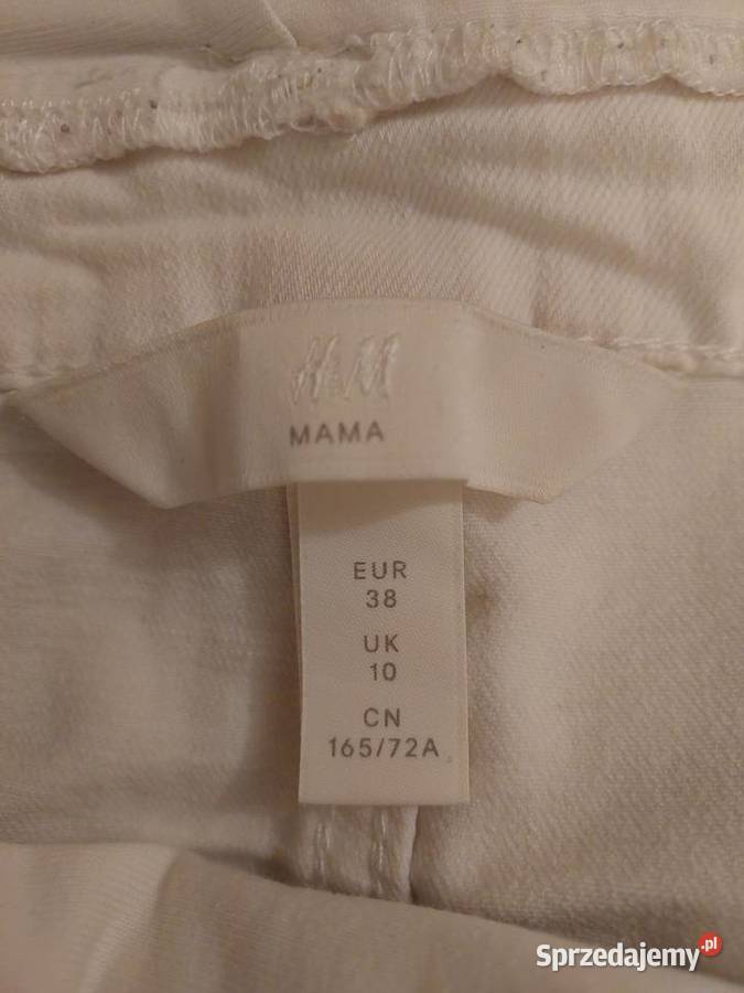 Spodnie ciążowe 3 pary HM Bandia 38 poduszka podlaskie Łomża