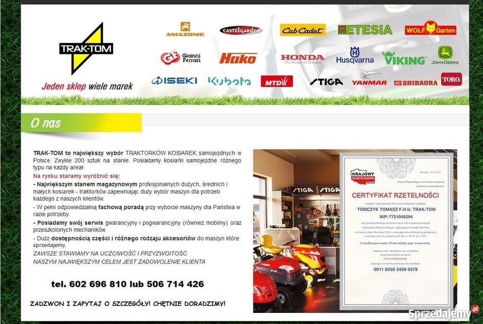 Kosiarka samojezdna traktorek VIKING 125 23 BS