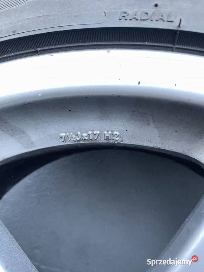 Alufelgi BMW 5x120 17 opony Borbet Słupca