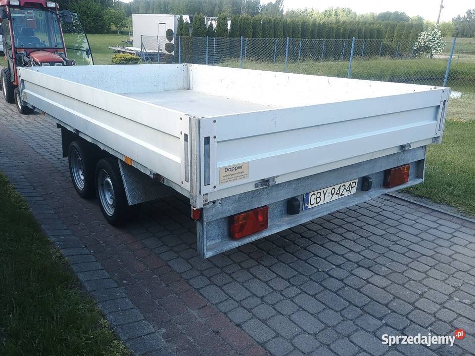Przyczepa do minikoparki DMC 3500 kujawsko-pomorskie Bydgoszcz sprzedam