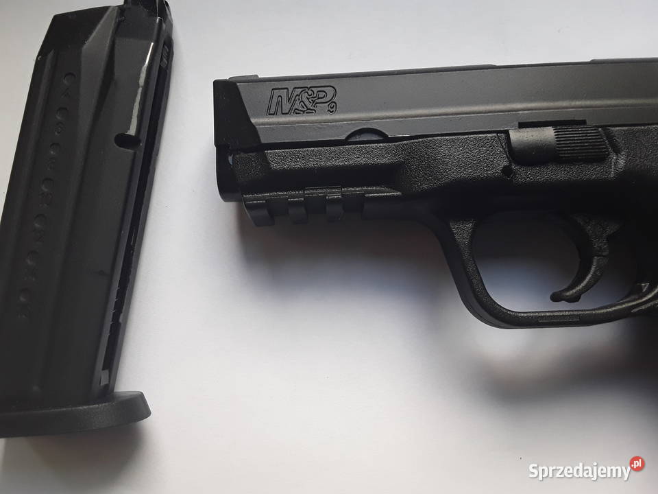 Repika asg SmithWesson MP 9 green gaz Sporty strzeleckie i myślistwo Terespol