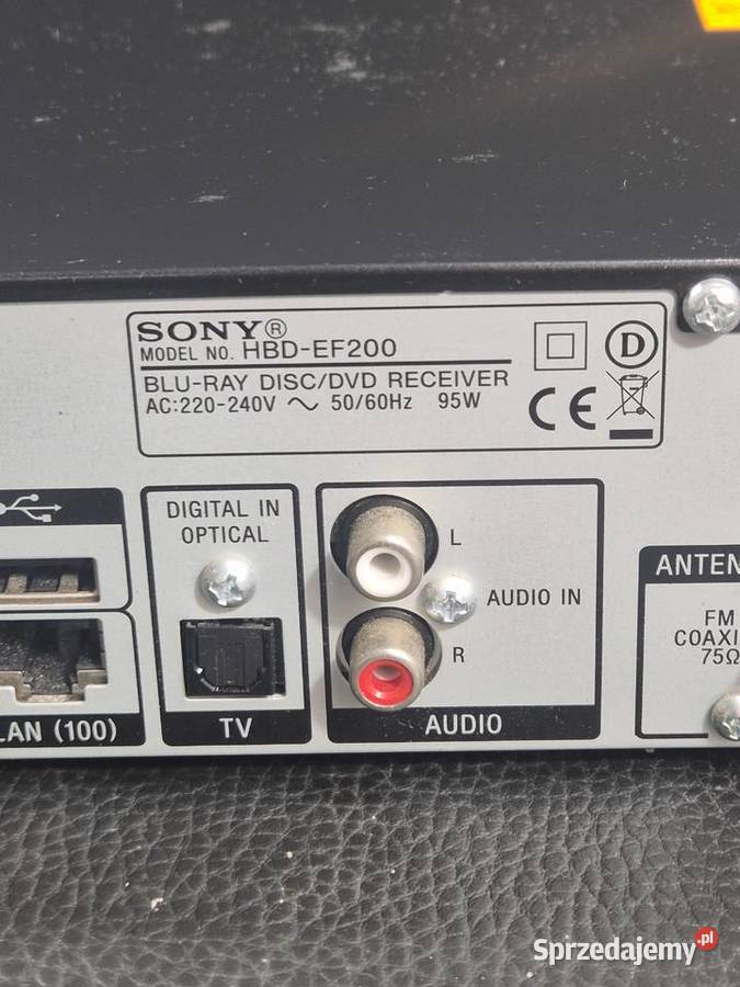 System kina domowego SONY BDVEF200 HBDEF200 Poddębice