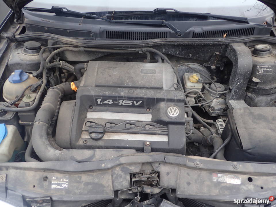 Volkswagen GOLF IV 1999r 14 BENZYNA uszkodzony aluminiowe felgi Białystok