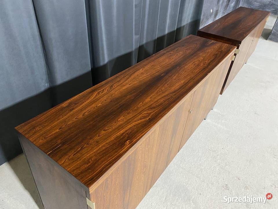 Para modernistycznych sideboardów palisander zachodniopomorskie Budno