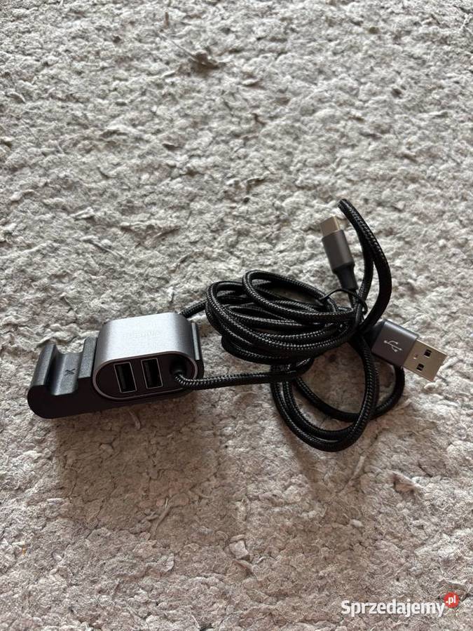 Kabel Baseus z wbudowanym rozgałęźnikiem
