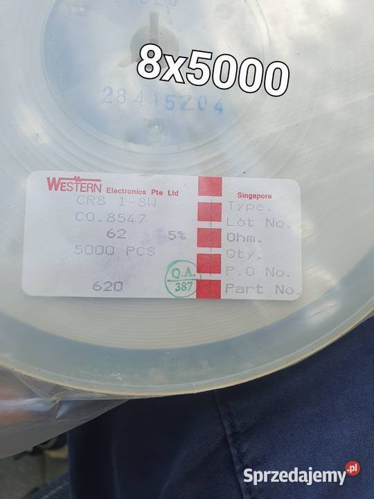 Rezystory Różne duża ilość Części i akcesoria Warszawa