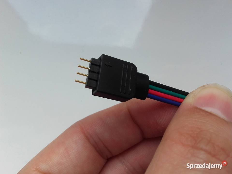 Złączka do taśm LED RGB z kablem łącznik 4pin Bydgoszcz