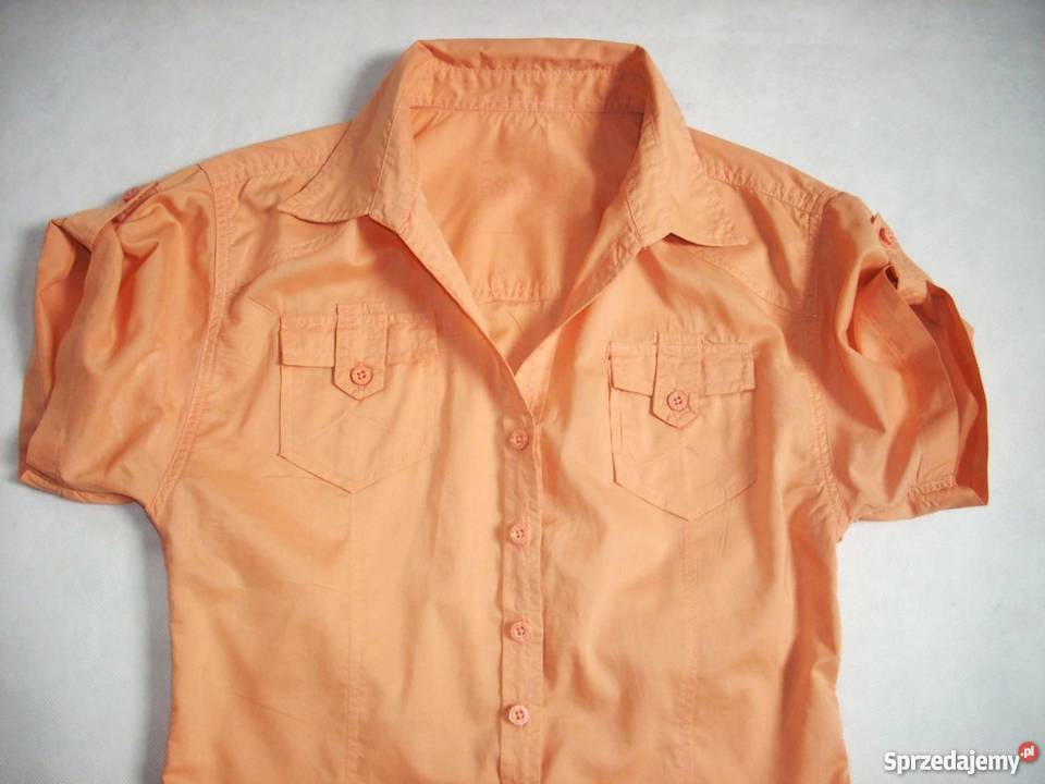 BIG STAR morelowa koszula PAGONY troki j NOWA 36 Nowy Sącz