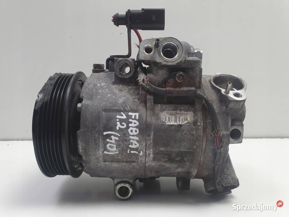 SPRĘŻARKA KLIMATYZACJI Skoda Fabia I 12 12V osobowe lubelskie Chełm