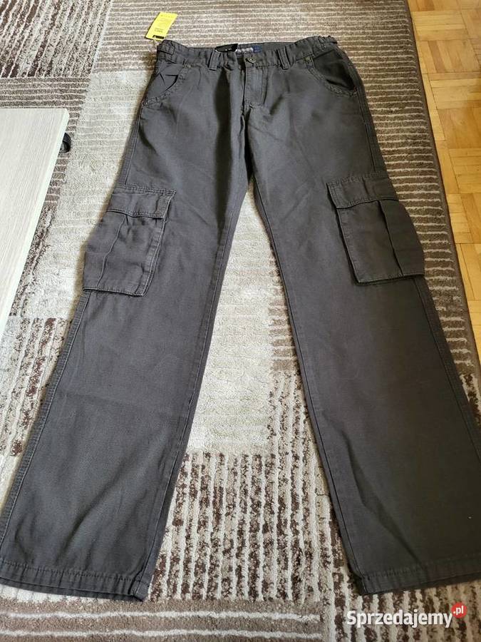 Spodnie bojówki męskie w32 sprzedam