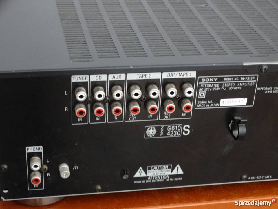 Wzmacniacz Sony TAF319R mocny i sprawnyWYSYŁKA Jasło