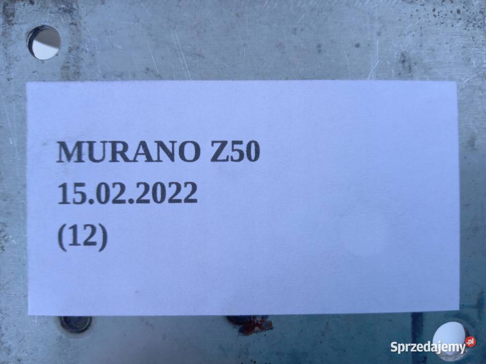MODUŁ STEROWNIK IMMOBILIZER IMMO NISSAN MURANO Układ elektryczny Części sprzedam