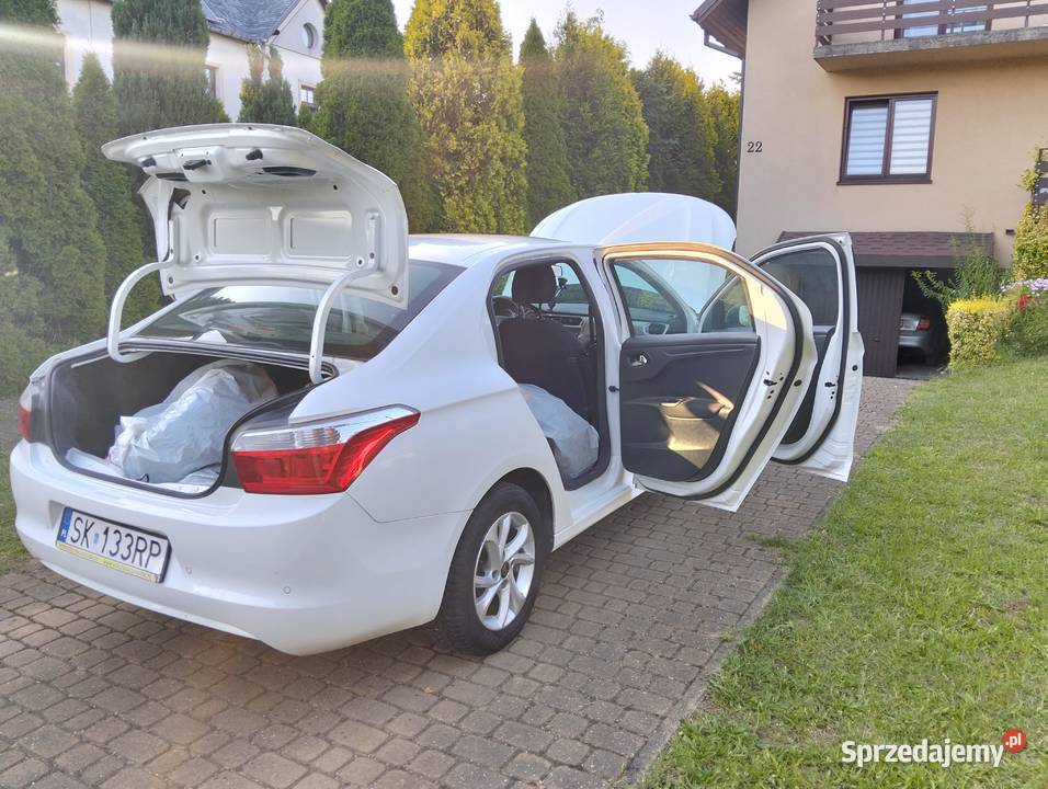 Citroen CElysee asystent parkowania