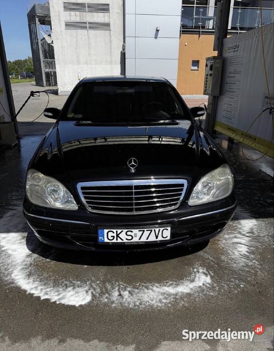 MercedesBenz S320 CDI W220 32 CDI R6 Airmatic Rok produkcji 2002 Samochody osobowe Gdańsk