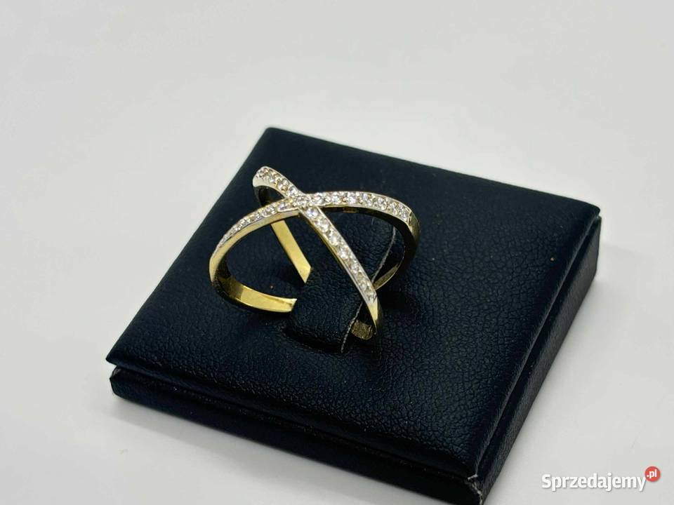 Nowy Złoty Pierścionek pr 585 301g złoto Elbląg sprzedam