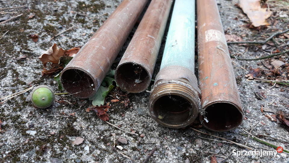 Rurki miedziane 250 mm 25mm sprzedam mazowieckie Izabelin B
