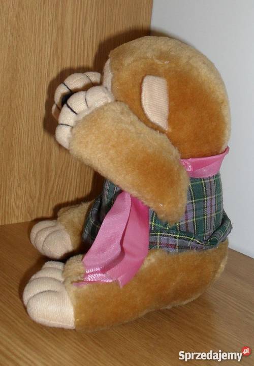 ŚLICZNA PLUSZOWA MAŁPKA Maskotki Maskotki Łódź