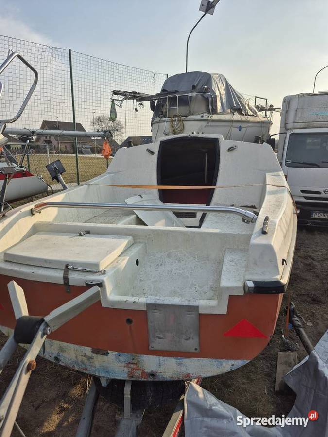 Lodz kabinowa wędkarska 5 m wielkopolskie Poznań sprzedam