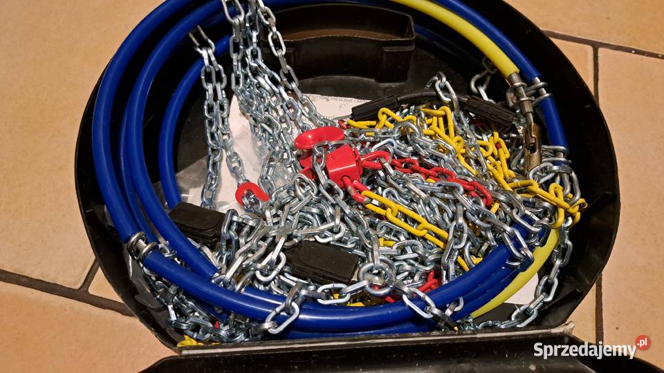 Łańcuchy śniegowe na koła osobowe nowe Leszno