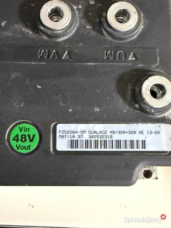 Sterownik DUALAC2 FZ5226AOM 48V śląskie Antonie sprzedam