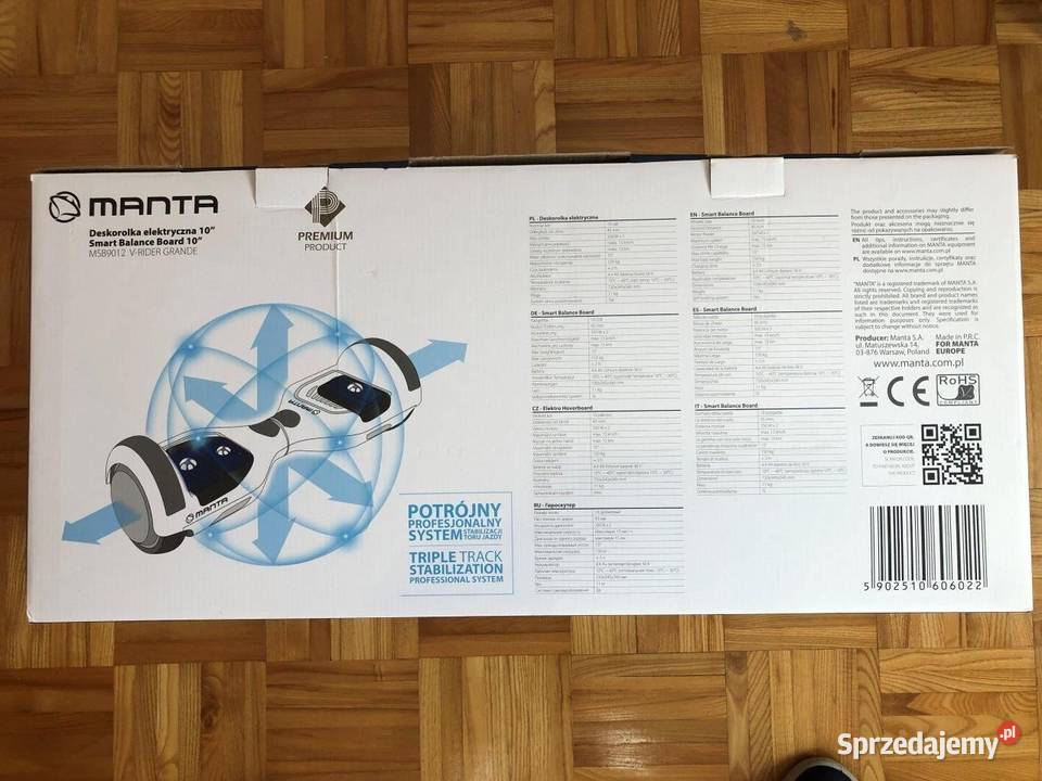 Deska elektryczna MANTA 10 Piaseczno