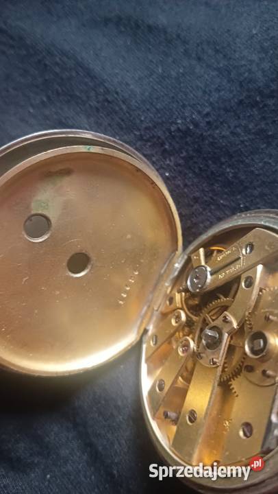 DWA ZEGARKI KIESZONKOWE LONGINES STARY SREBRO Sucha Beskidzka