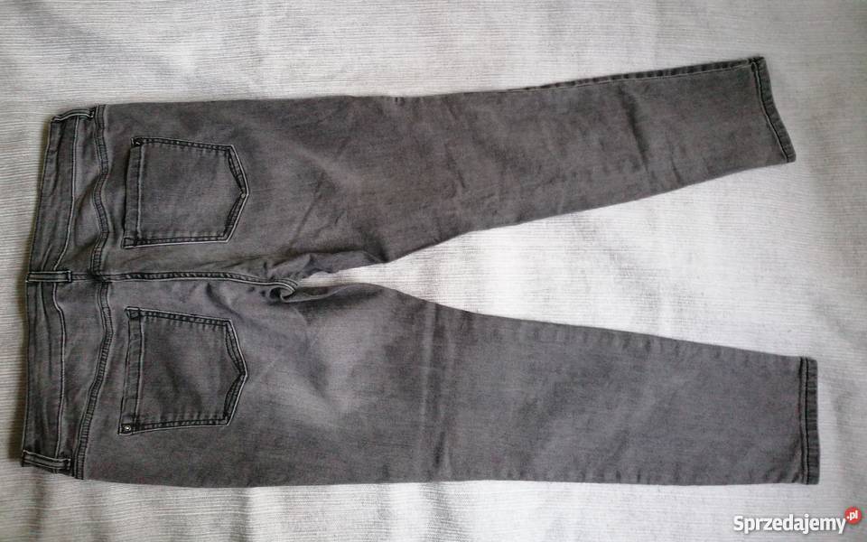 SPODNIE JEANSOWE SKINNY NEXT R16 44JASNOSZARE Łódź