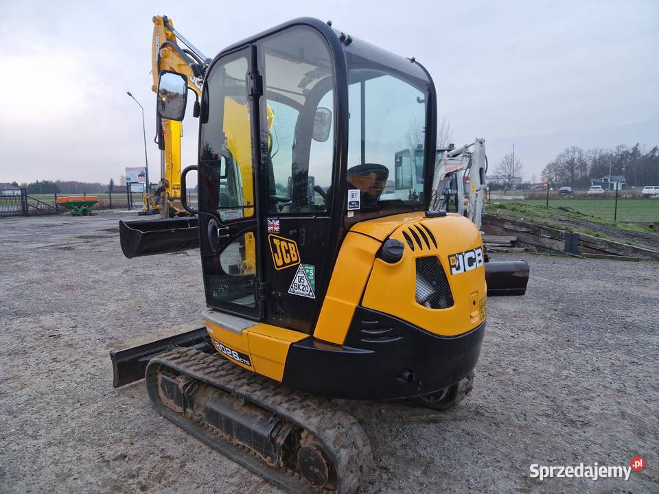 Minikoparka JCB 8026 CTS 2023r 400mtg Ryżki