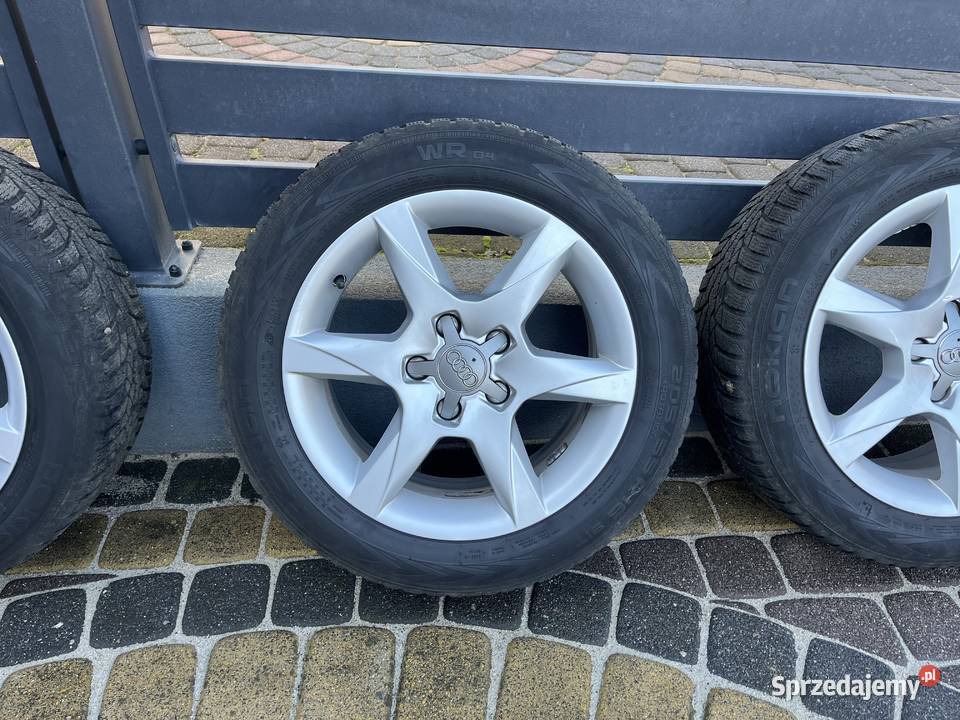 Alufelgi Opony zimowe koła 20555 R16 Audi A4A3A6 śląskie Nakło Śląskie